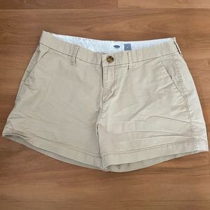 Khaki Shorts Size 6 Old Navy
